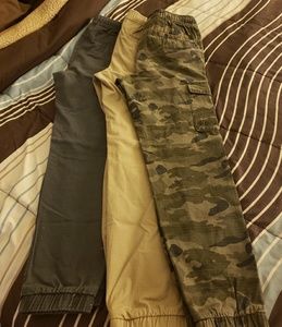 Boy's Lot of 3-Old Navy Cargo/Jogger Pants